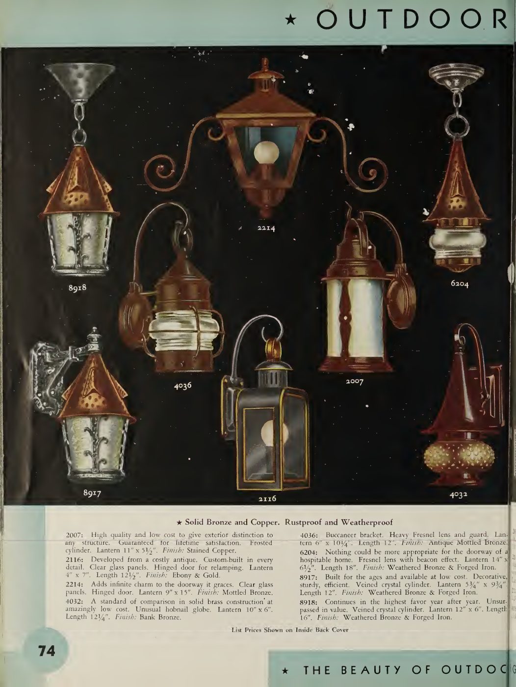 The Dutch series, using painted color and familiar domestic motifs.
